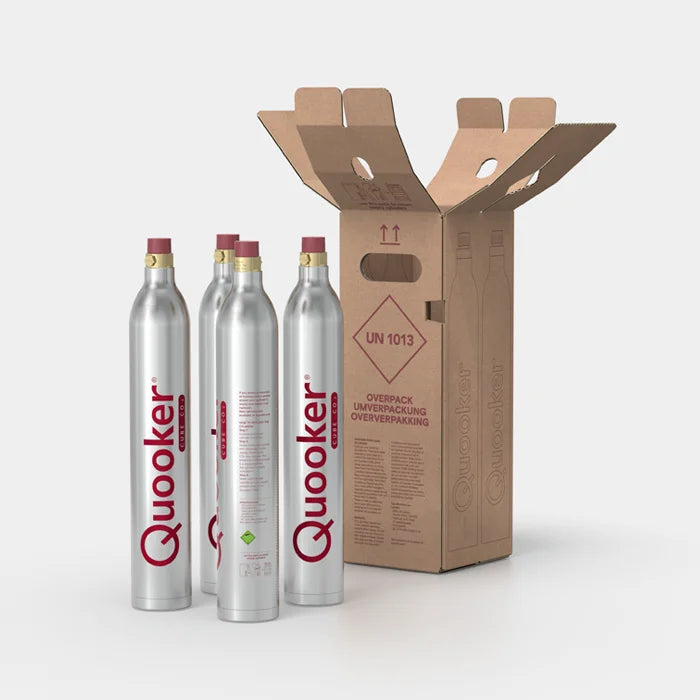 Cylindres CO2 Quooker pour CUBE, lot de 4