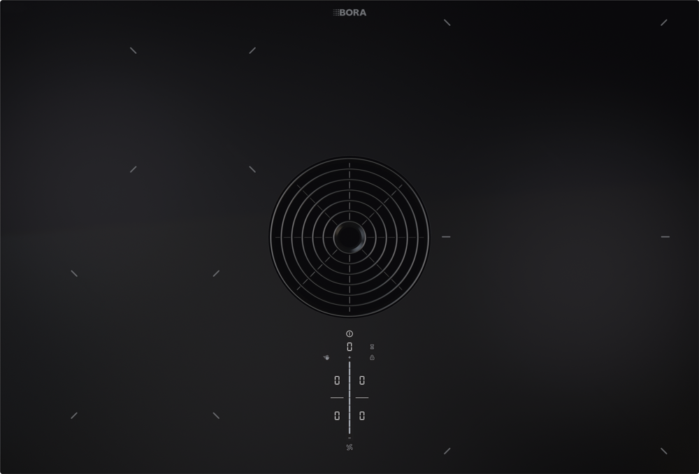 M PURE - Table de cuisson induction avec dispositif aspirant (évacuation d'air)