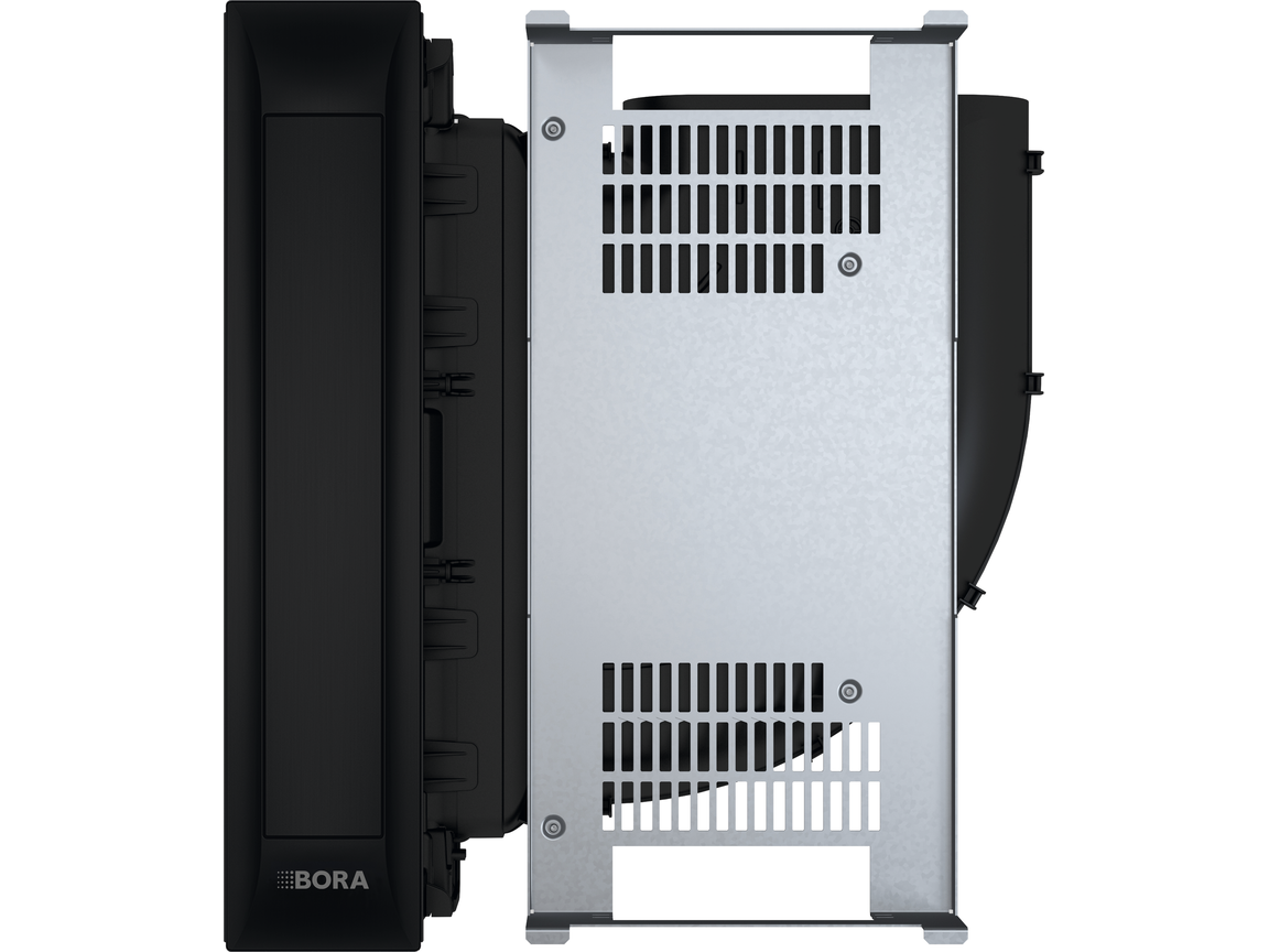 Dispositif aspirant BORA Professional 3.0 PKA3AB en acier inoxydable noir