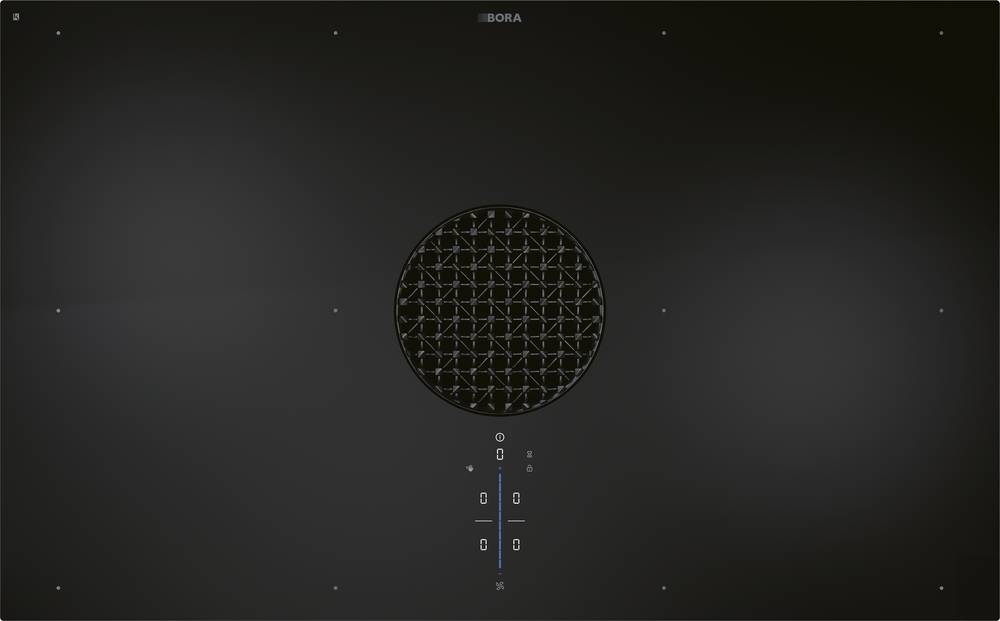 X PURE - Table de cuisson induction à zones continues avec dispositif aspirant (évacuation d'air)