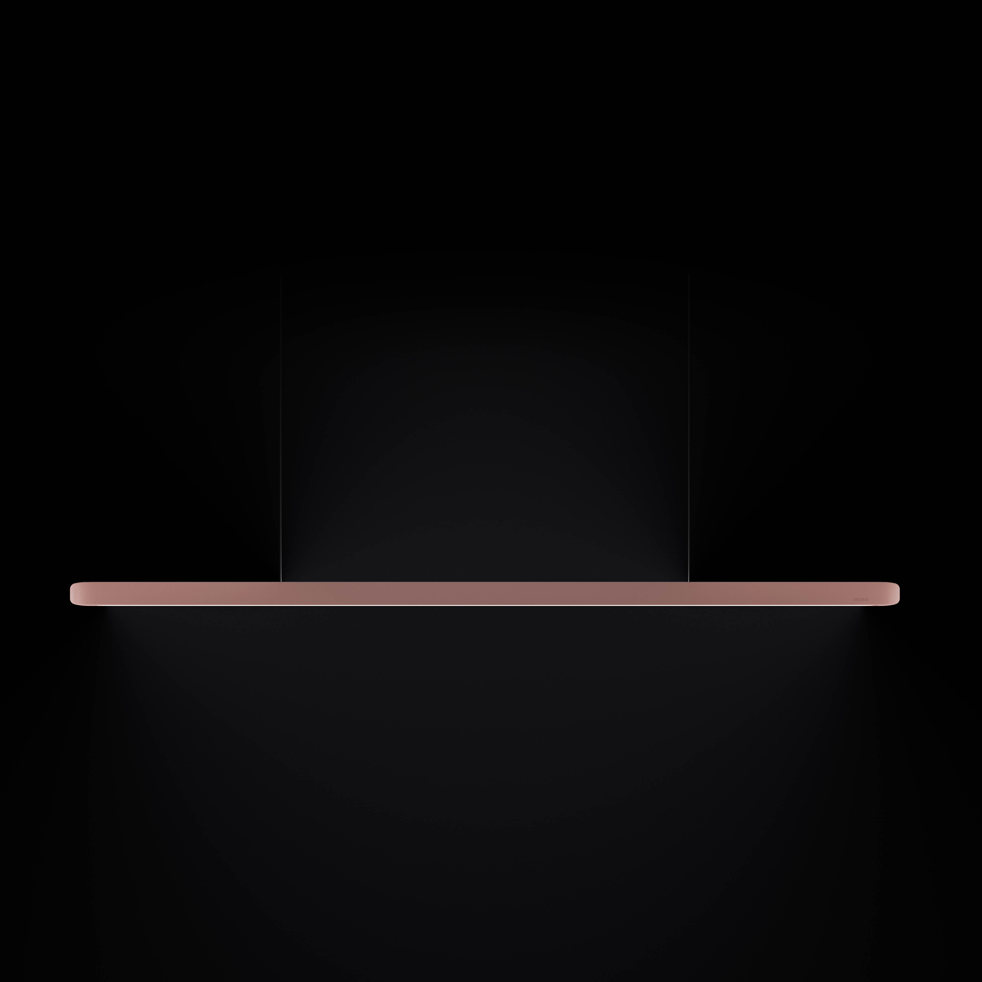 Horizon - Lampe à suspension fix (or rose)