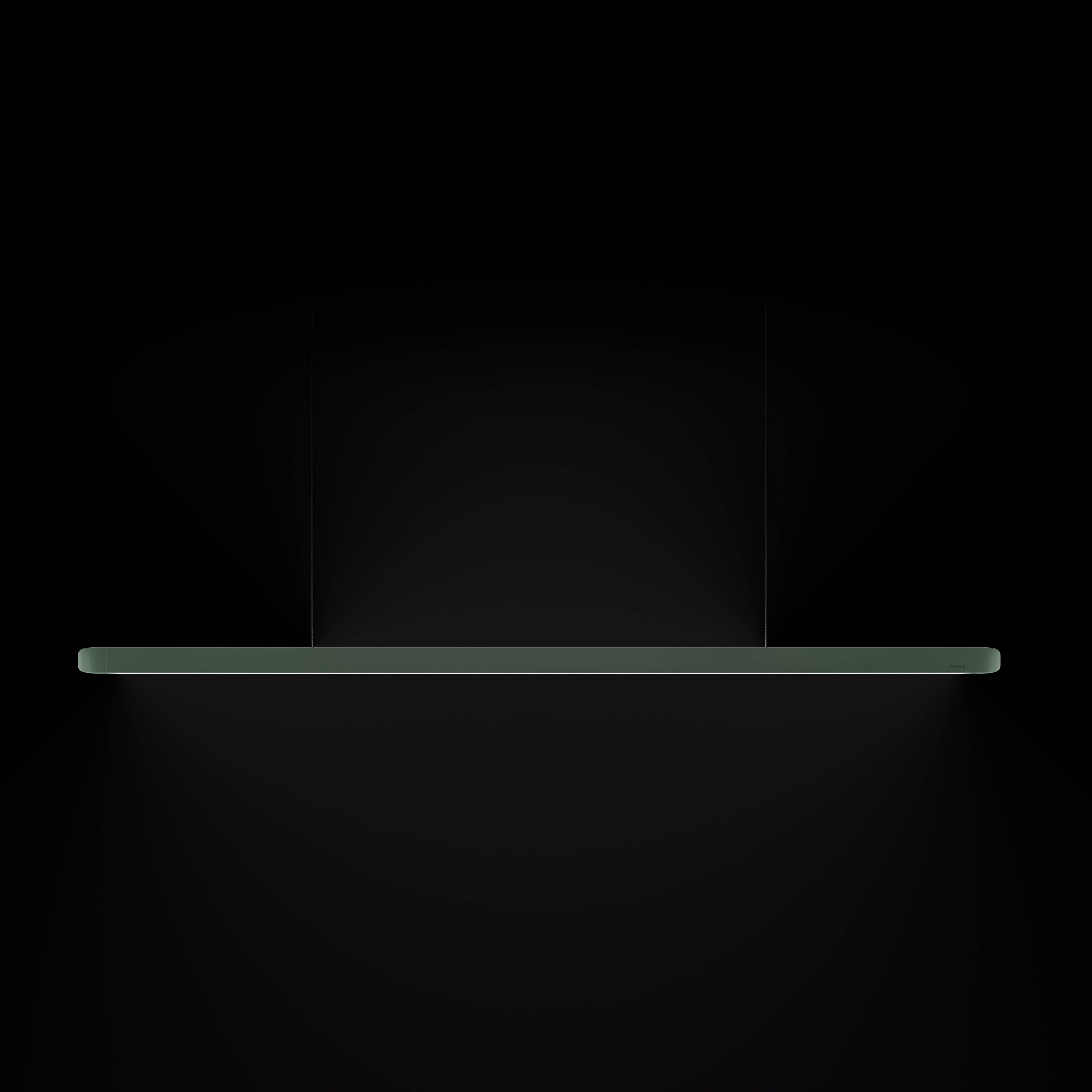 Horizon - Lampe à suspension fix (vert mousse)