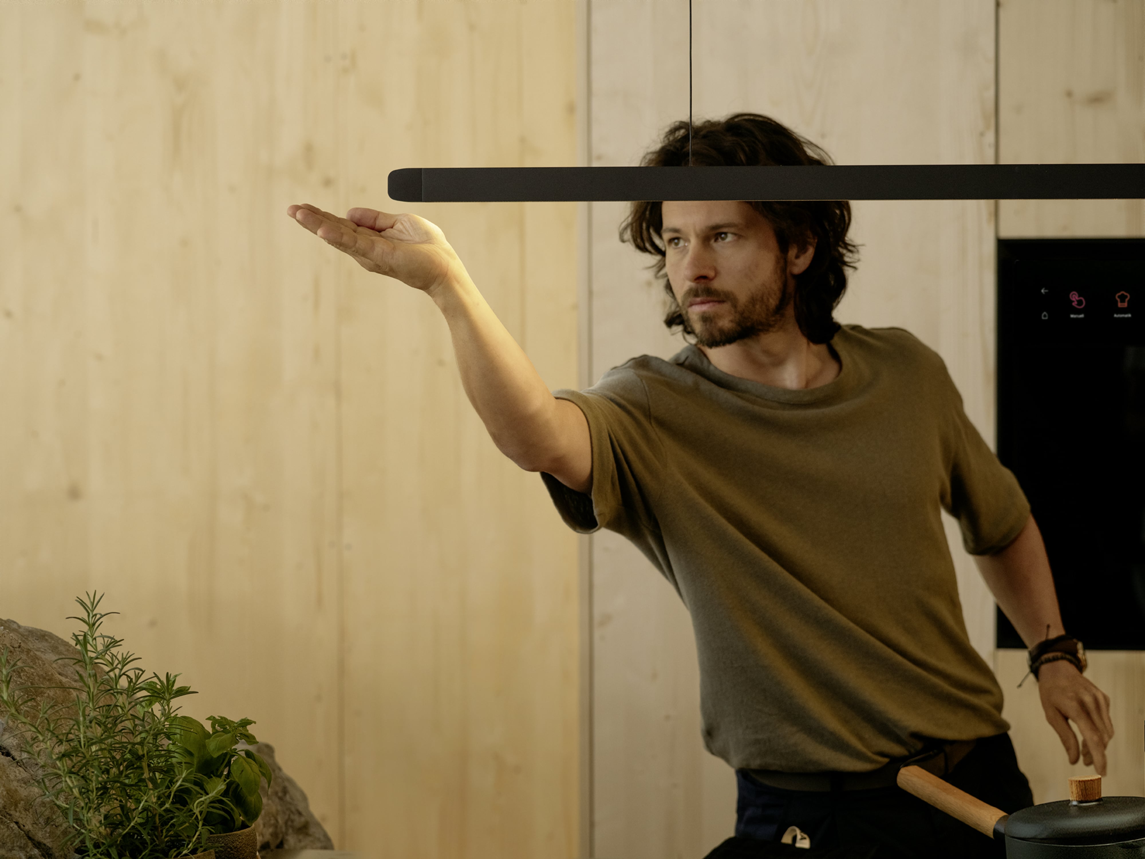 Horizon - Lampe à suspension fix (noir)