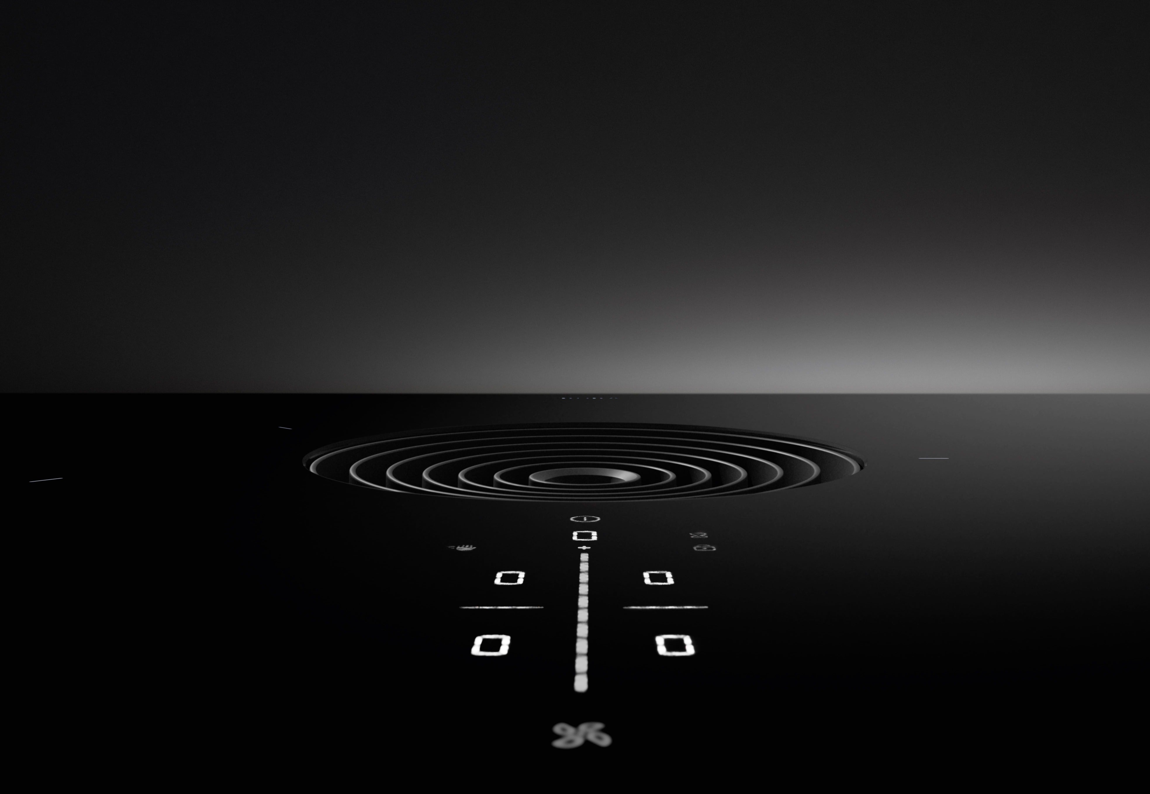 M PURE - Table de cuisson induction avec dispositif aspirant (version recyclage)