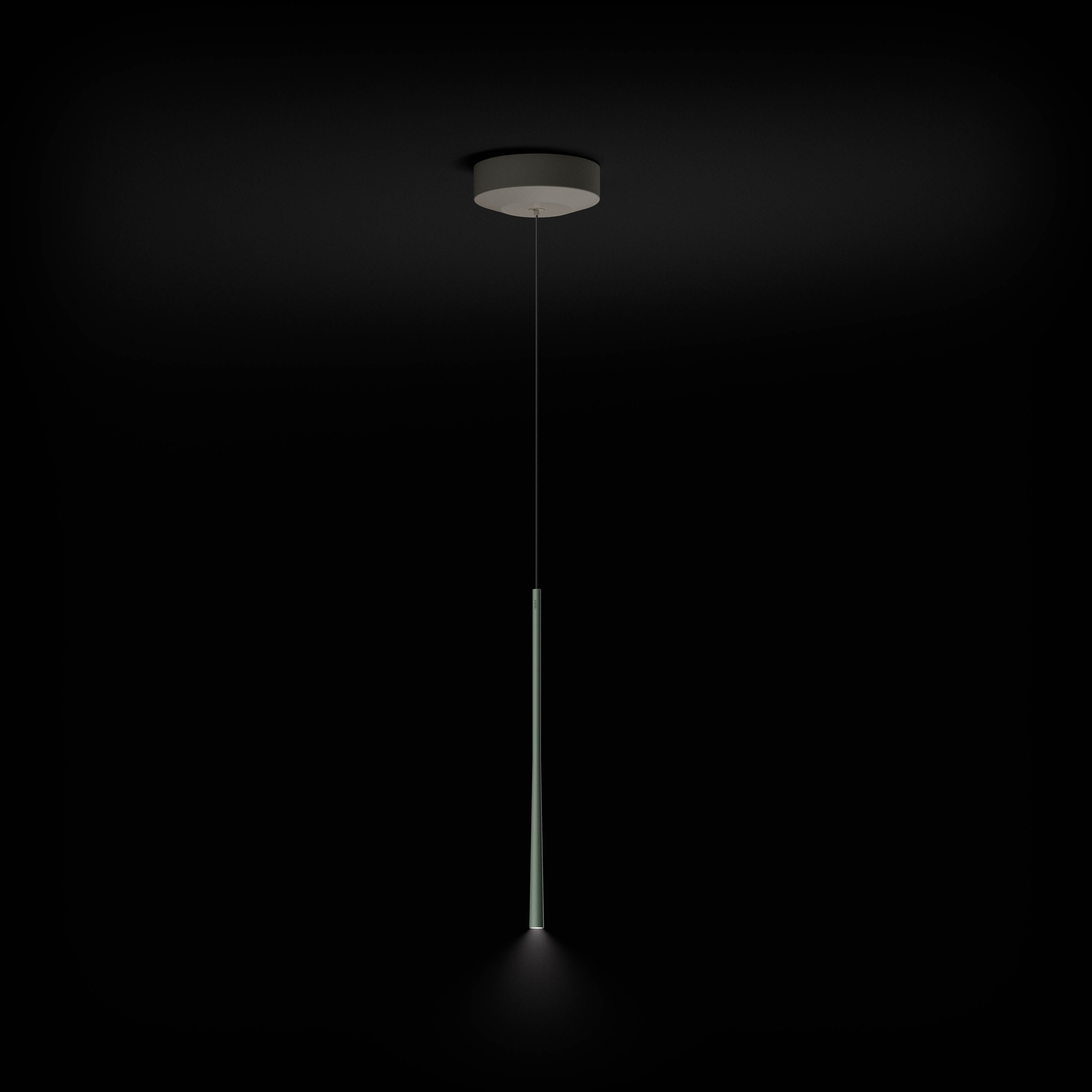 Stars - Lampe à suspension montage en saillie - vert mousse