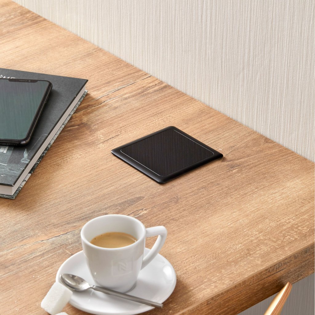 Chargeur à induction ORION - Finition noir mat