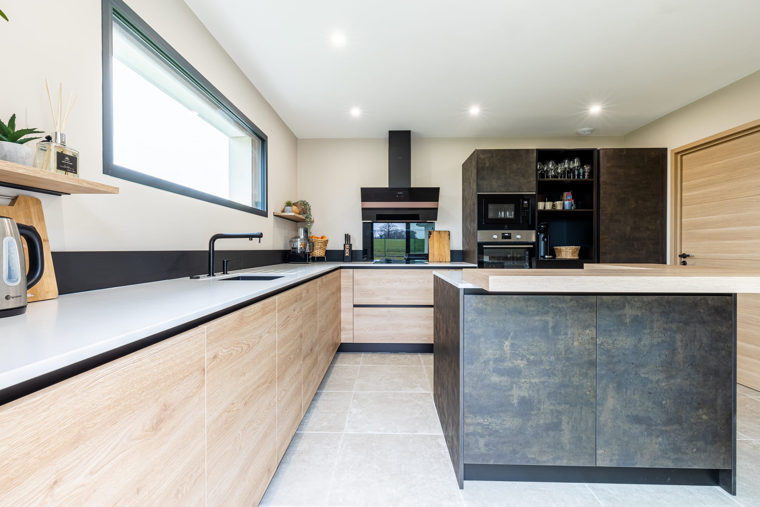 Cuisine Armony avec Silestone à Champniers