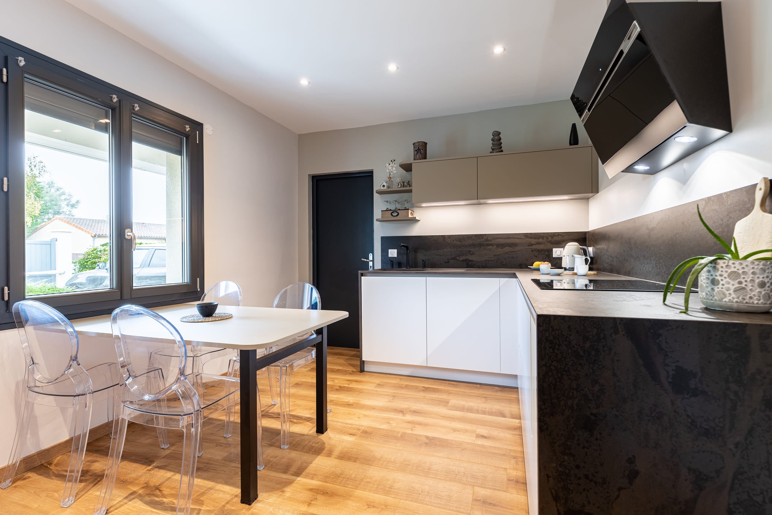 Cuisine blanche Dekton radium Angoulême