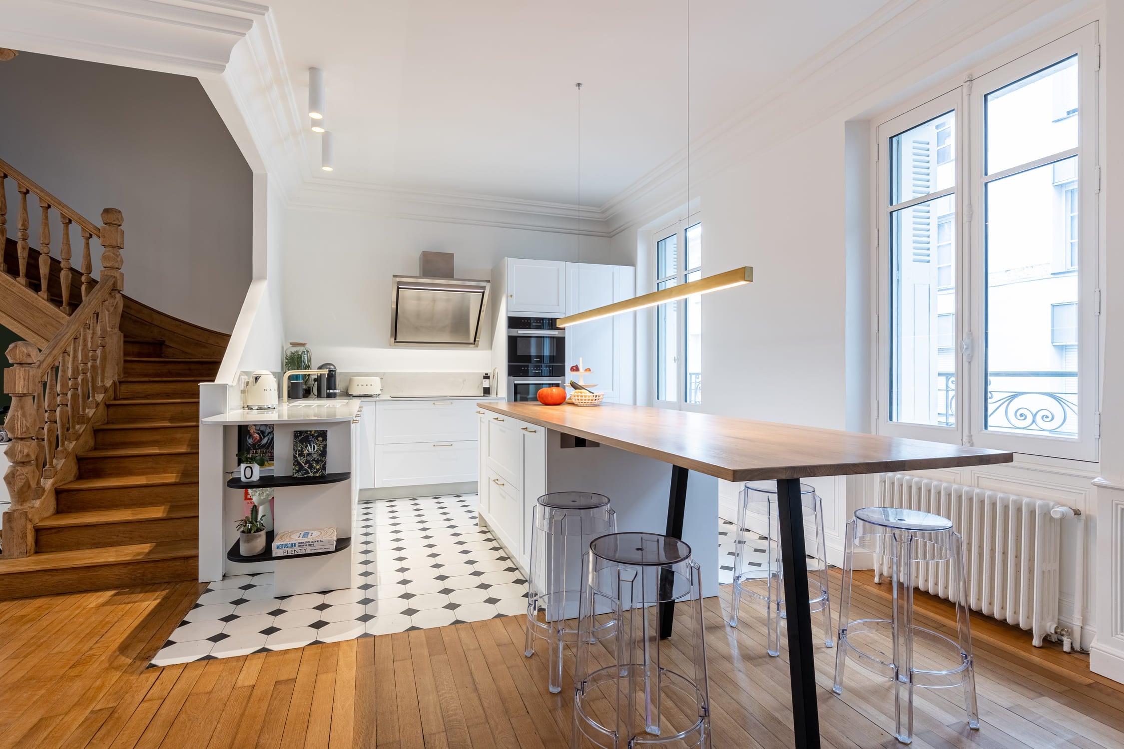 Cuisine blanche luxe charente