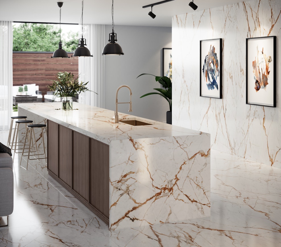 Revêtement de sol et mural en Dekton Awake (en m²)