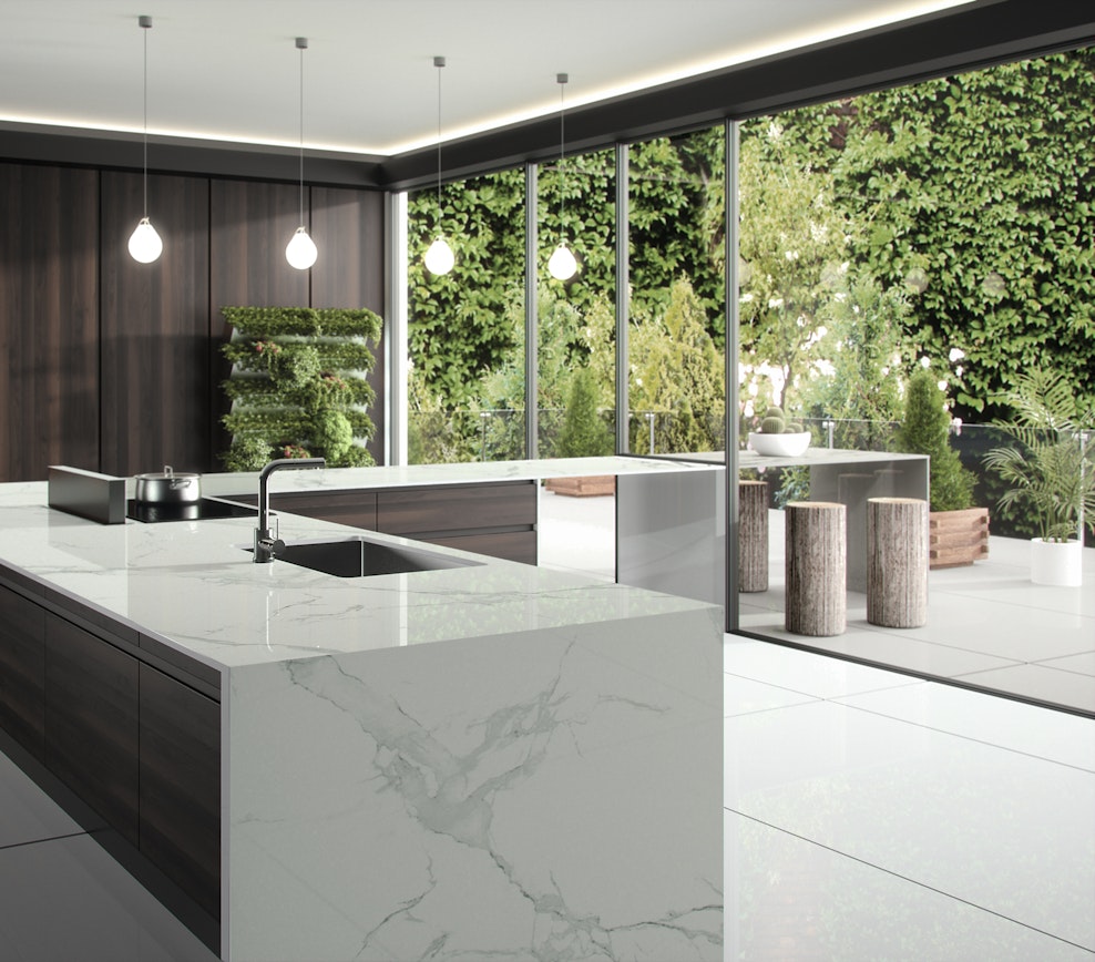 Revêtement de sol et mural en Dekton Natura 22 (en m²)