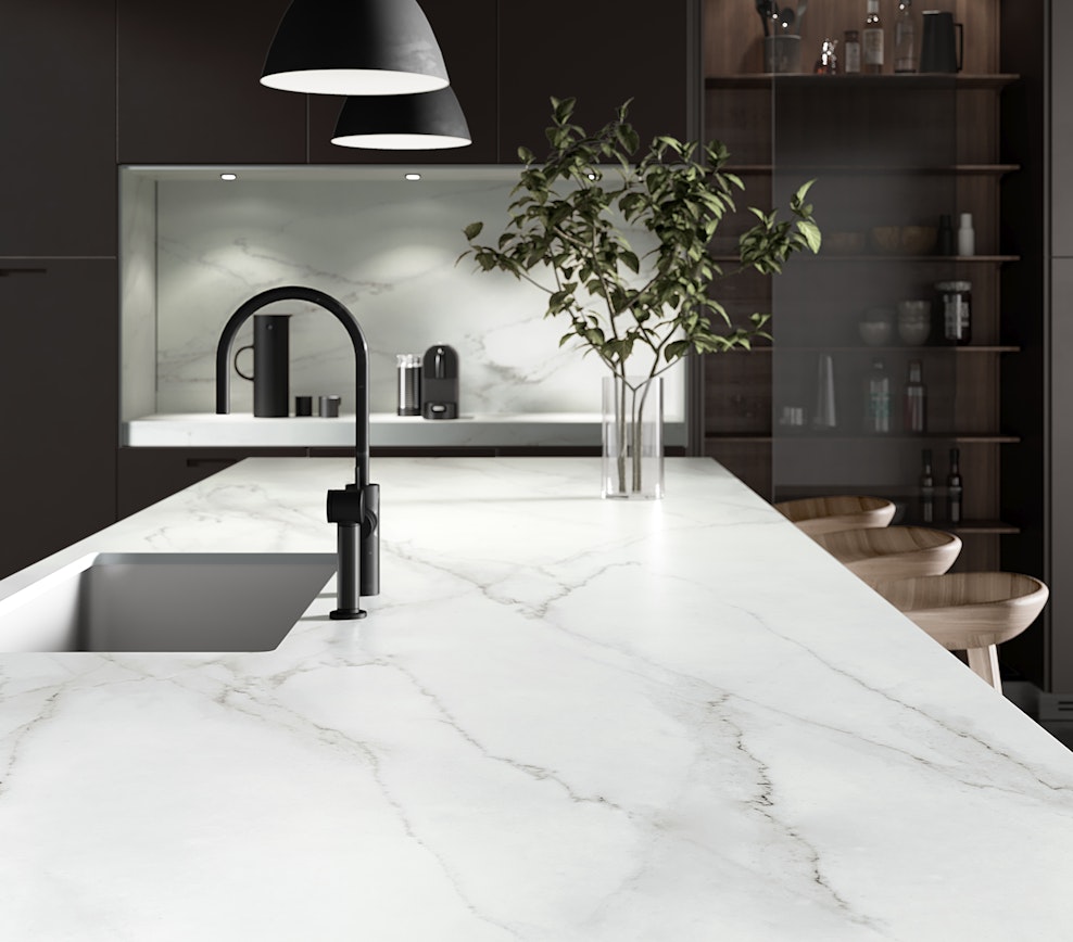 Revêtement de sol et mural en Dekton Rem (en m²)