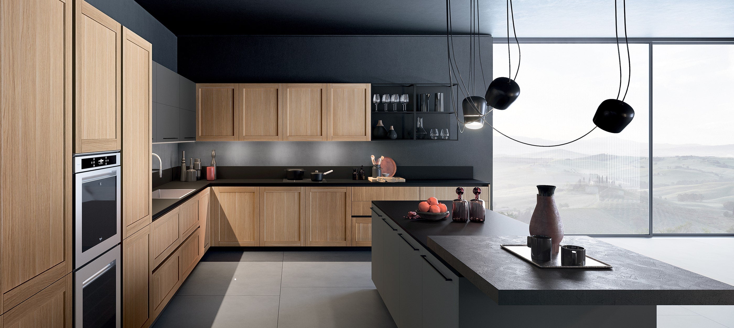 Cuisine ETRO Armony bois clair