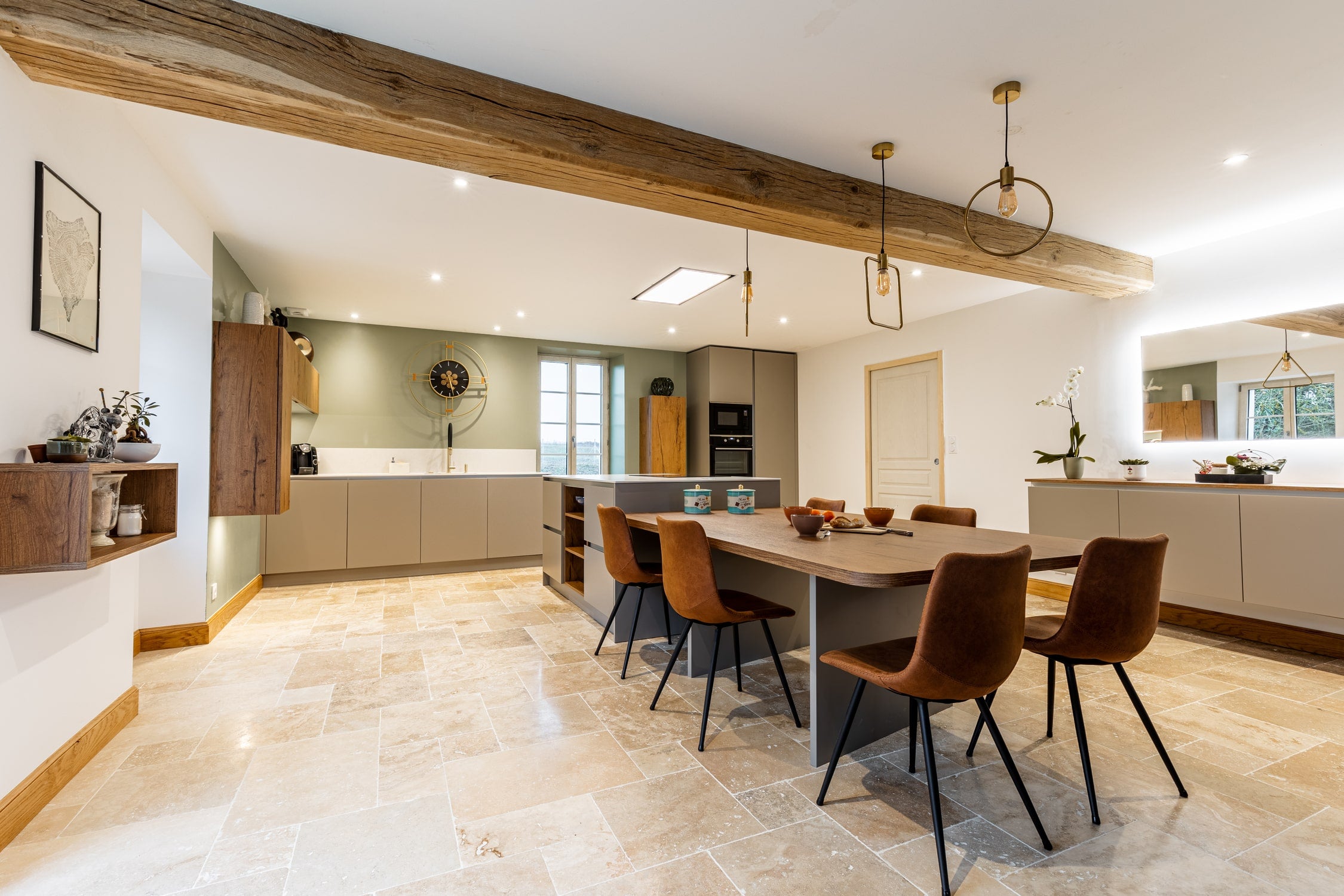 Cuisine travertin Barbezieux Charente