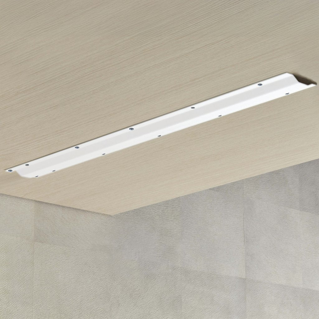 Raidisseur de plan de travail-Finition blanc mat- L.800mm