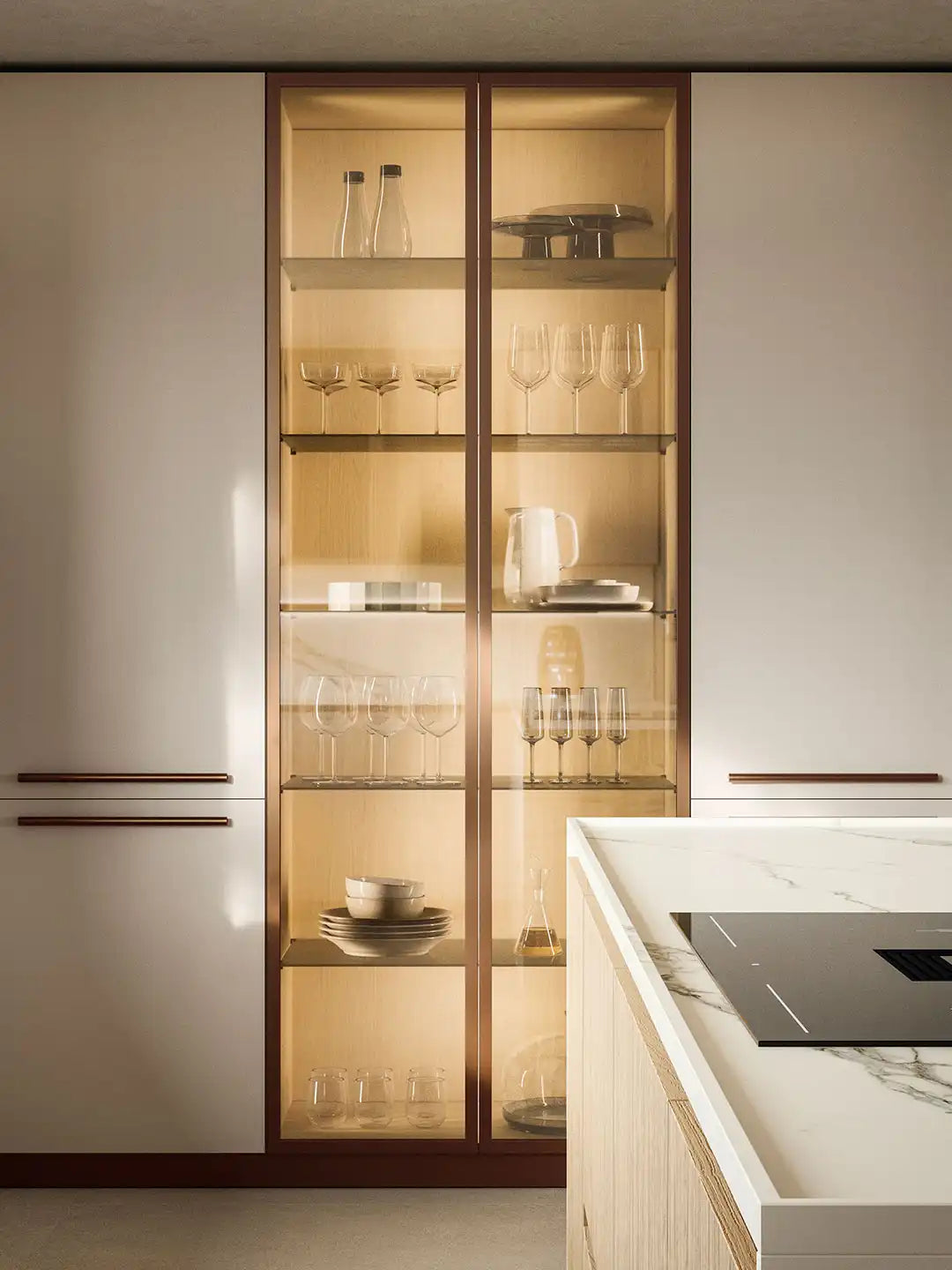 Cuisine EQUA et KAPPA, Lamitech Rovere Vega - ARMONY