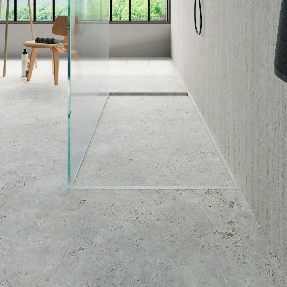 Receveur de Douche en Dekton (coloris Danae) - Modèle KATRÄL