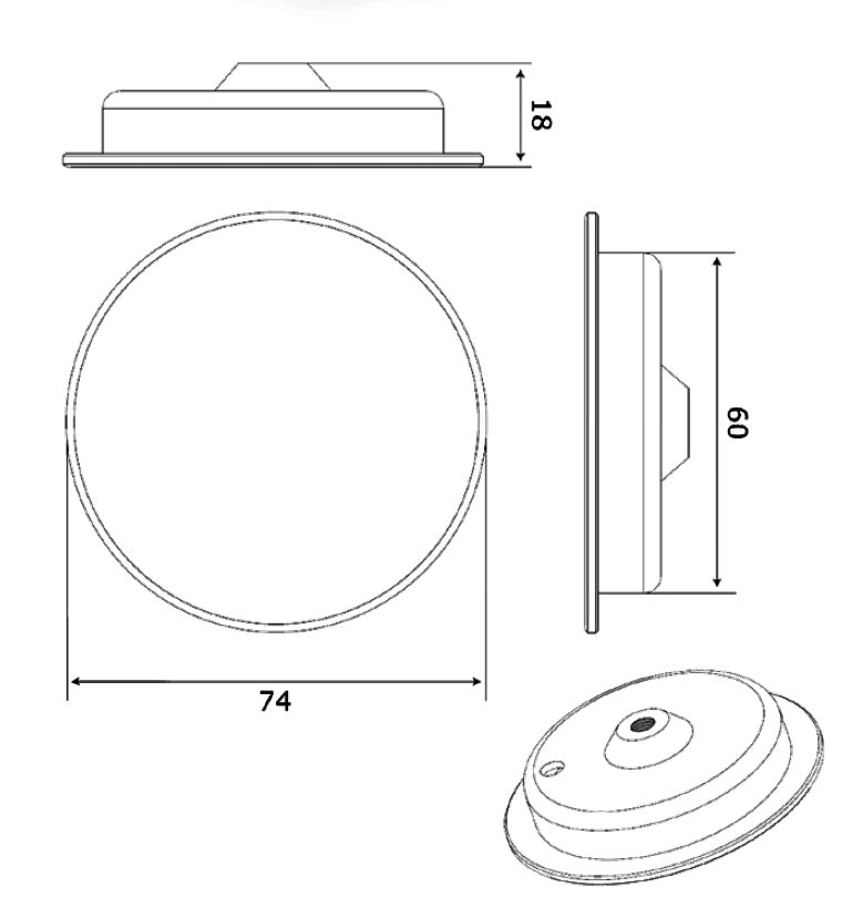 Chargeur induction sans fil QI 5 coloris noir