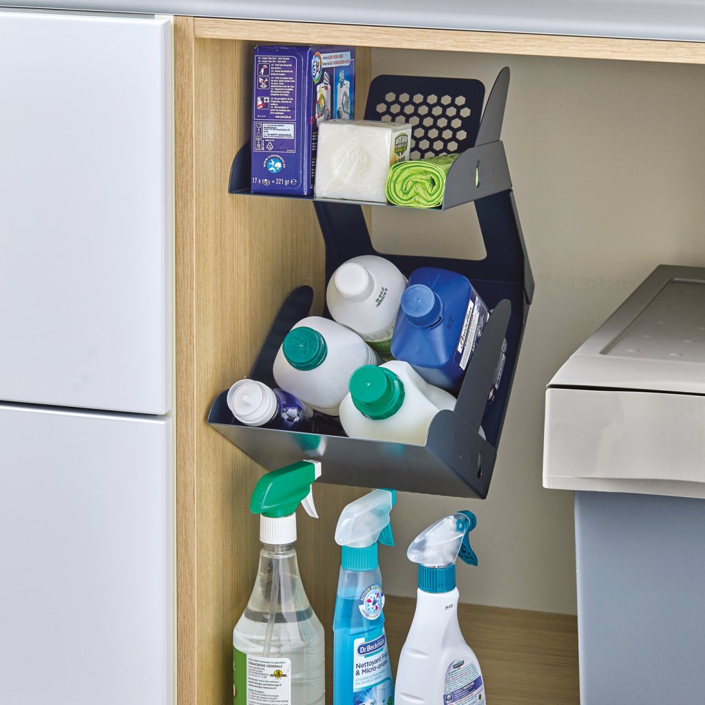 Accessoire BIRD noir mat pour stockage des bouteilles