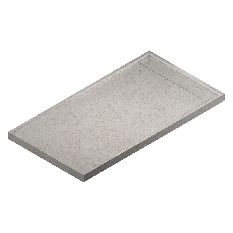 Receveur de Douche en Dekton (coloris Vk01 Nebbia) - Modèle KATRÄL