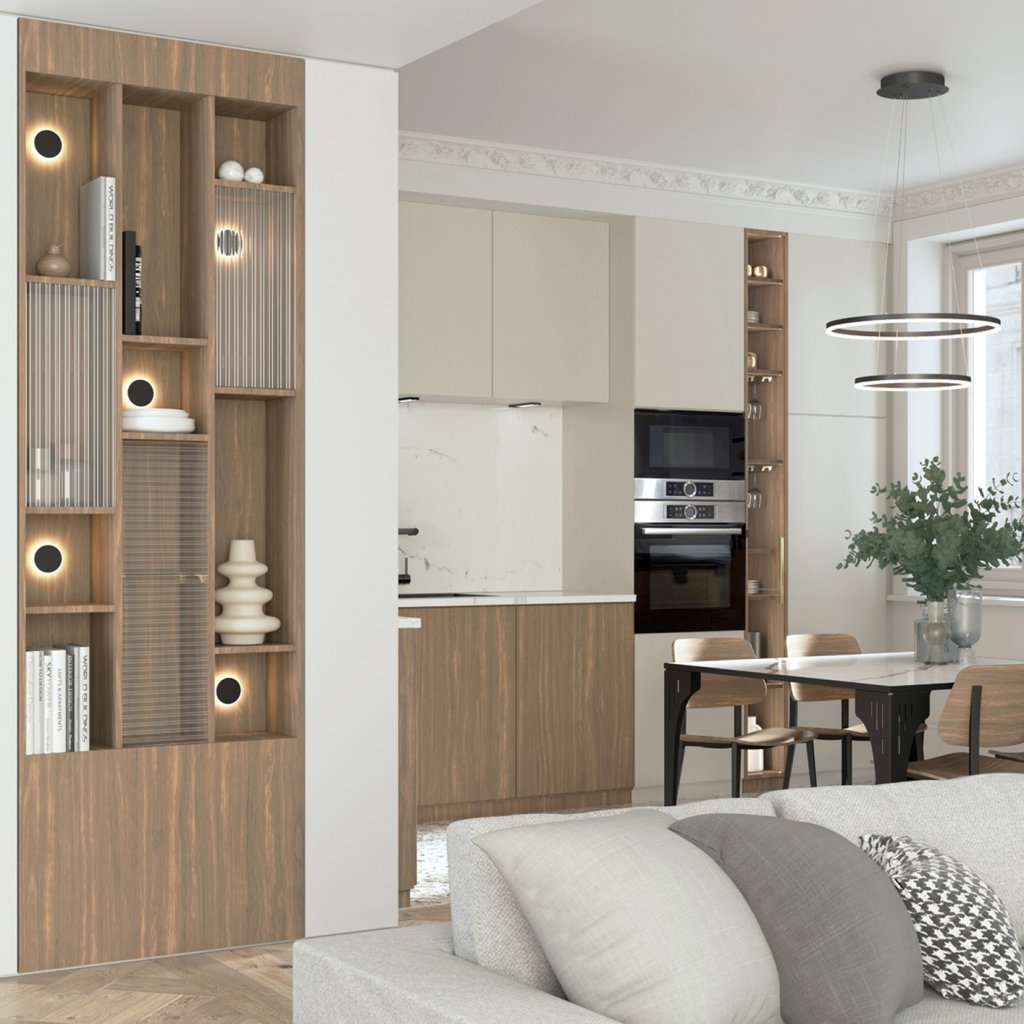 Kit 3 spots bibliothèque HALO-2W-12V DC-4000K-System connect light