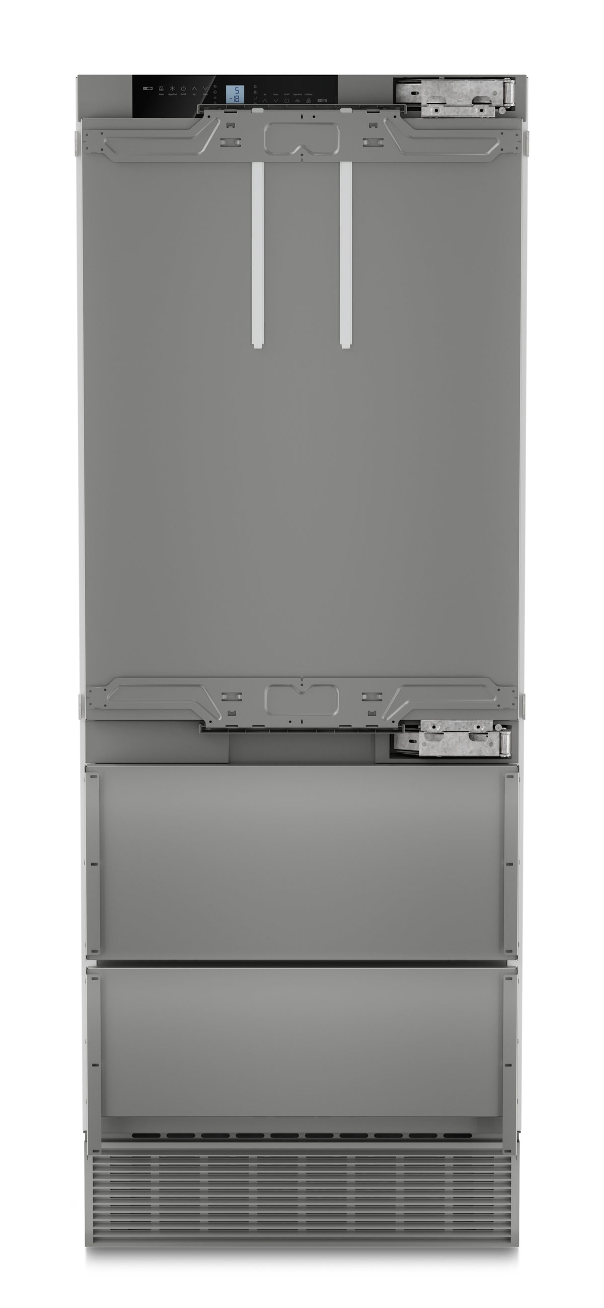 Combiné encastrable Liebherr ECBNe 7870 fermé, charnières à droite