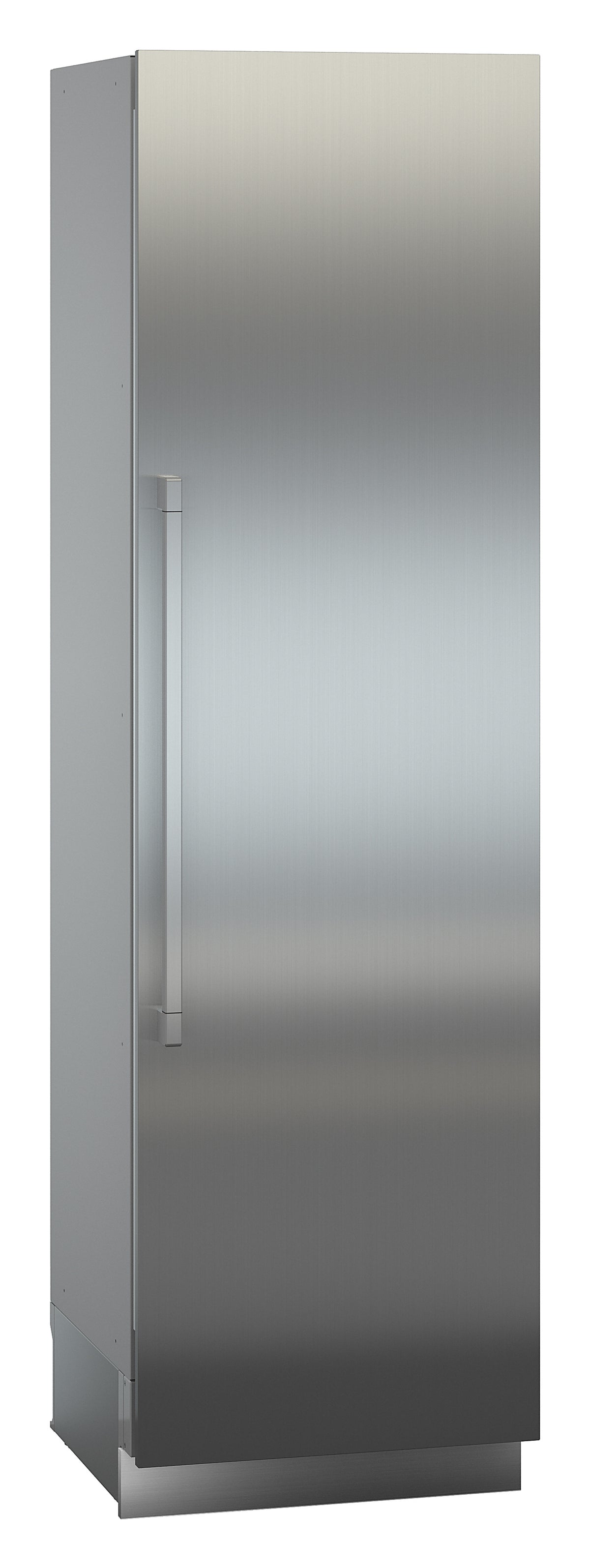 Réfrigérateur Liebherr Monolith ERBdi 9670 fermé, vue de trois quarts, panneau inox