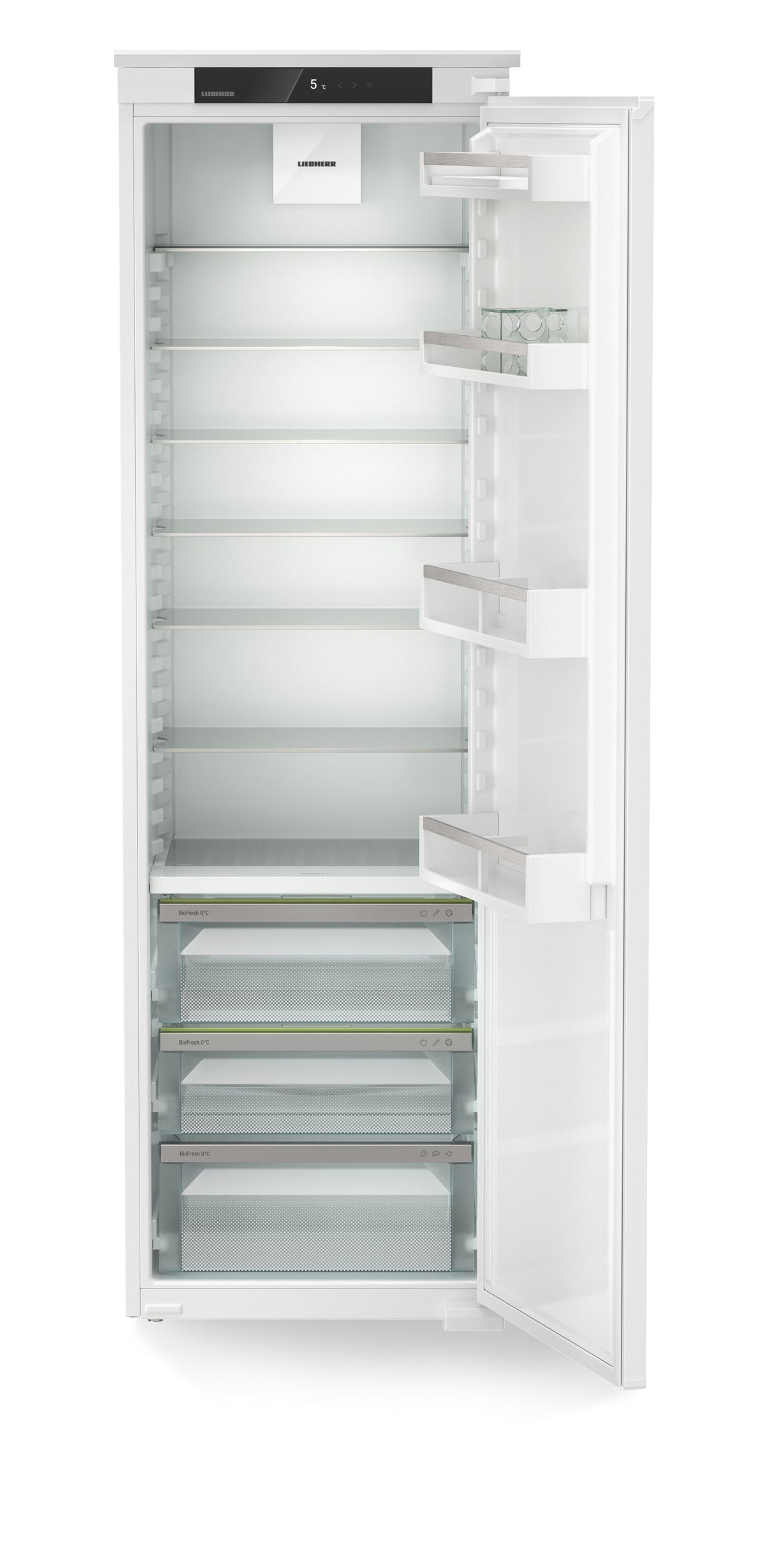 Réfrigérateur encastrable Liebherr IRBSd 5120 ouvert, vide