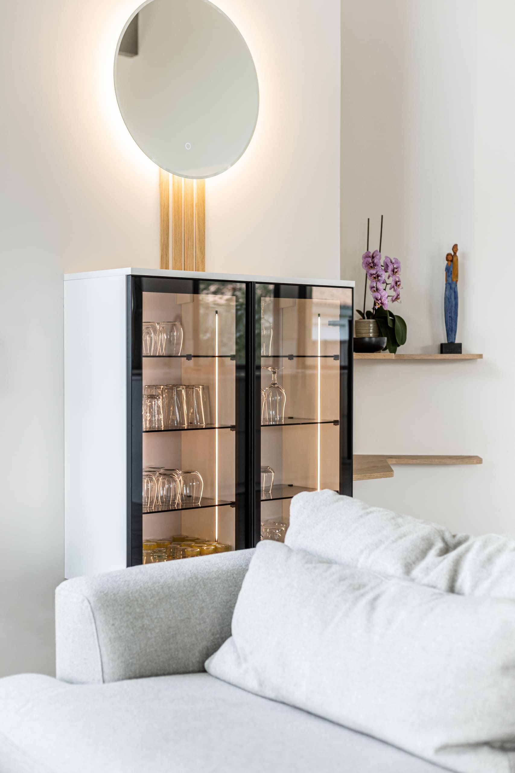 Meuble vitrine Armony Cucine en Charente