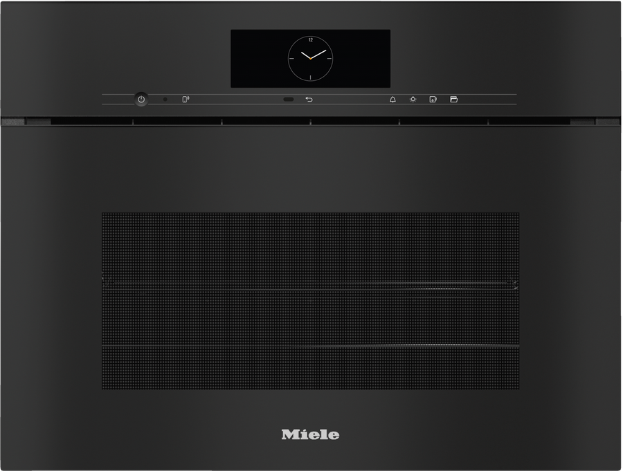 Four vapeur combiné compact sans poignée DGC 7840 HCX Pro Noir Obsidien
