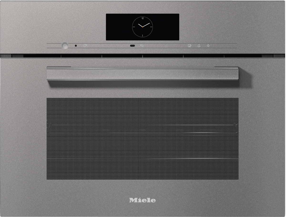 Four vapeur combiné compact Miele DGC 7845 HC Pro, finition Gris graphite PearlFinish