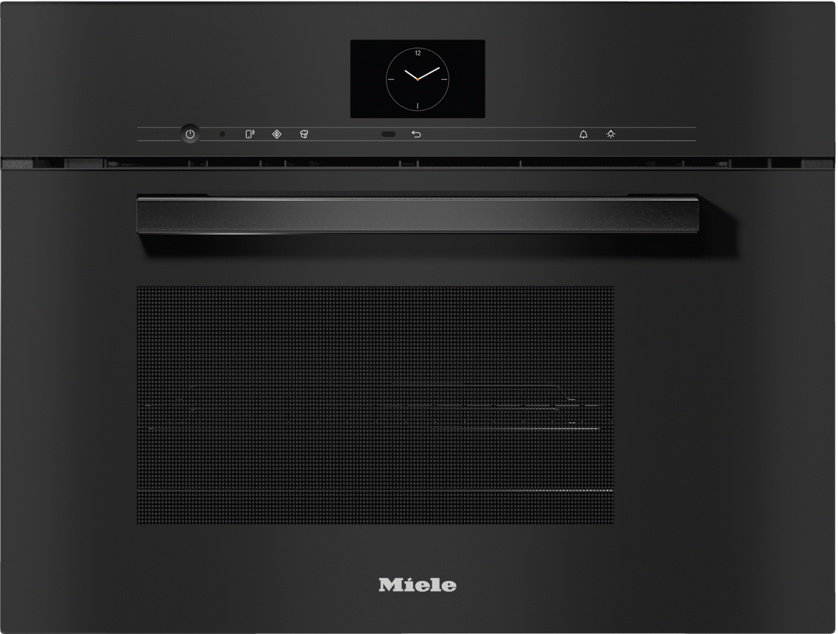 Four vapeur micro-ondes Miele DGM 7640, finition Noir obsidien