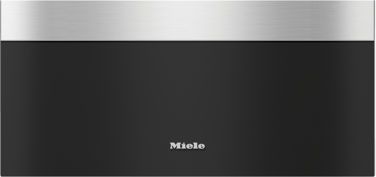 Tiroir chauffant Gourmet Miele ESW 7020, finition Inox CleanSteel