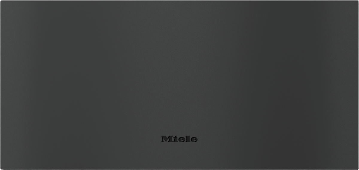Tiroir chauffant Gourmet Miele ESW 7020, finition Noir obsidien mat