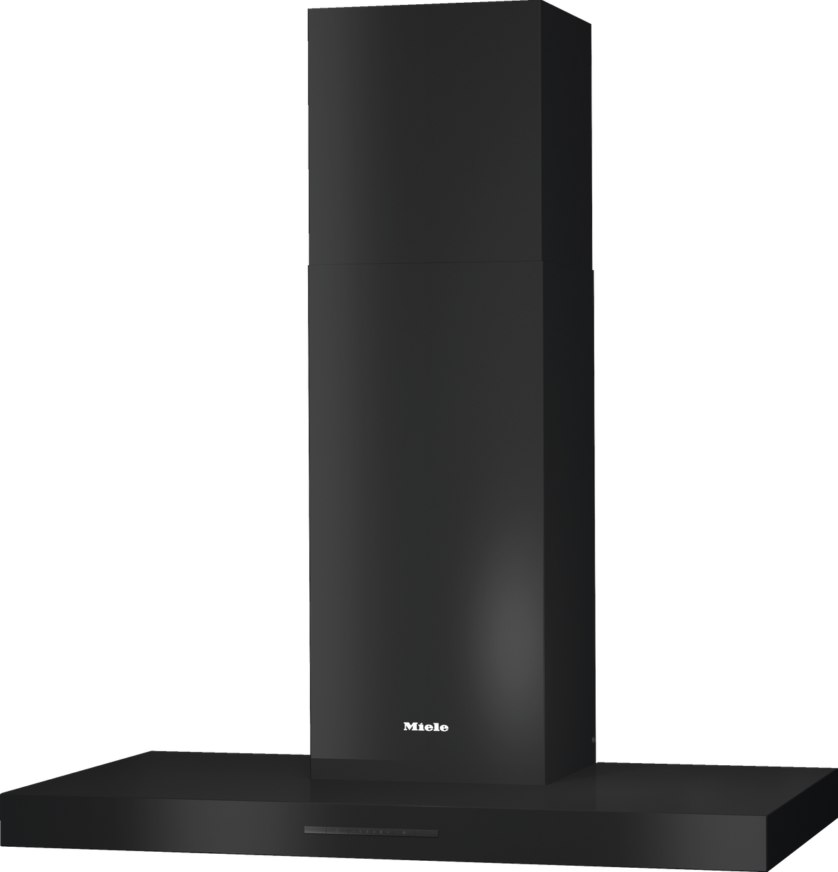 Hotte murale Miele PUR 98 W, finition Noir mat