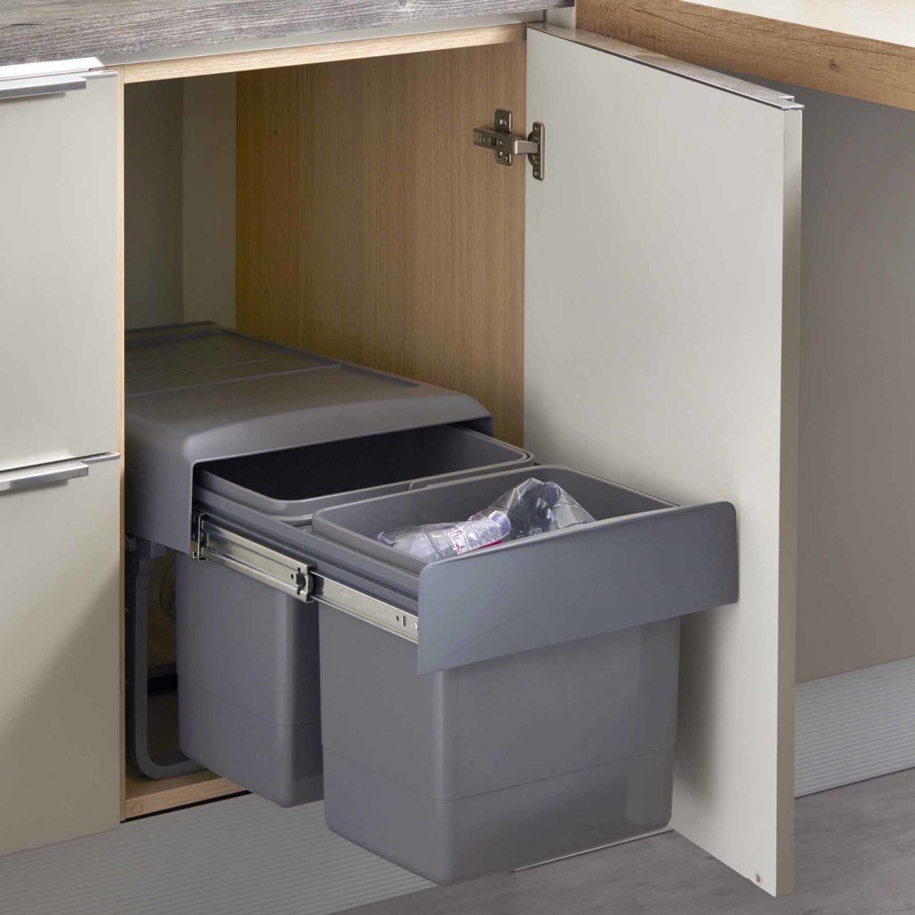 Poubelle MSA 9215 sortie totale Soft Closing