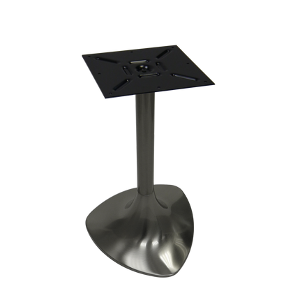 Pied central socle champignon inox brossé H.730mm MSA D65IB