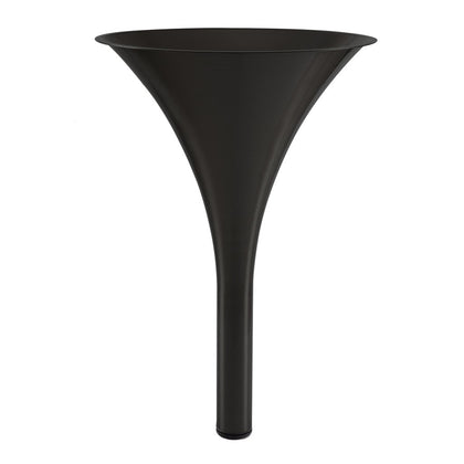 Pied de snack design rond noir mat H.870mm