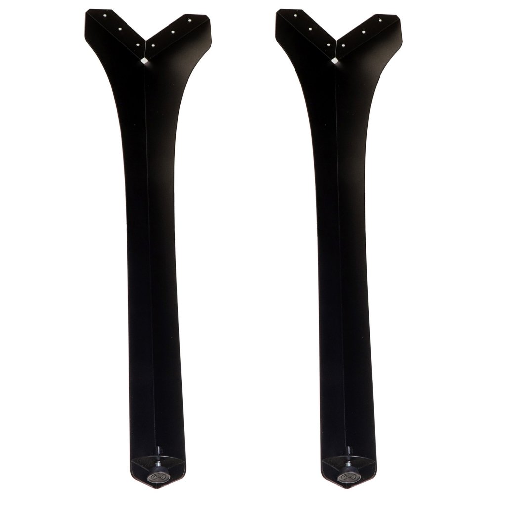 Pied de table STRONG Noir mat-H.890mm- Vendu par 2