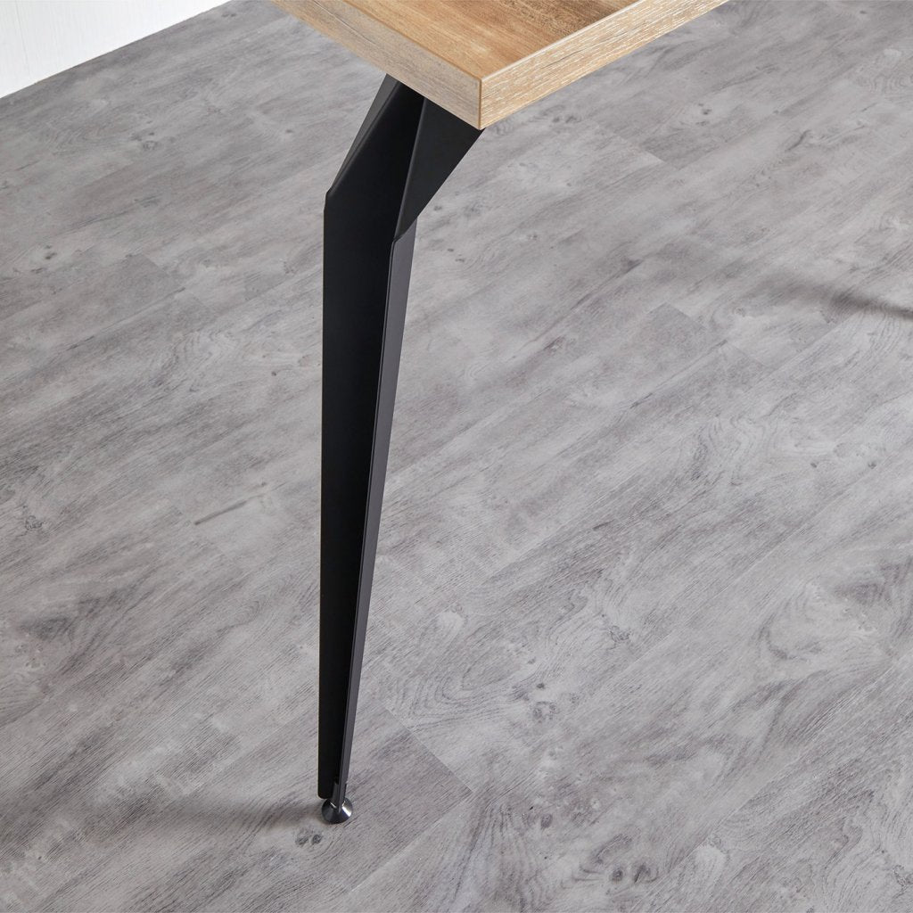 Pied ORIGAMI- Finition Noir mat- H.870mm- Vendu par 2