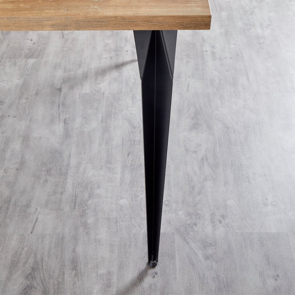 Pied ORIGAMI- Finition Noir mat- H.870mm- Vendu par 2