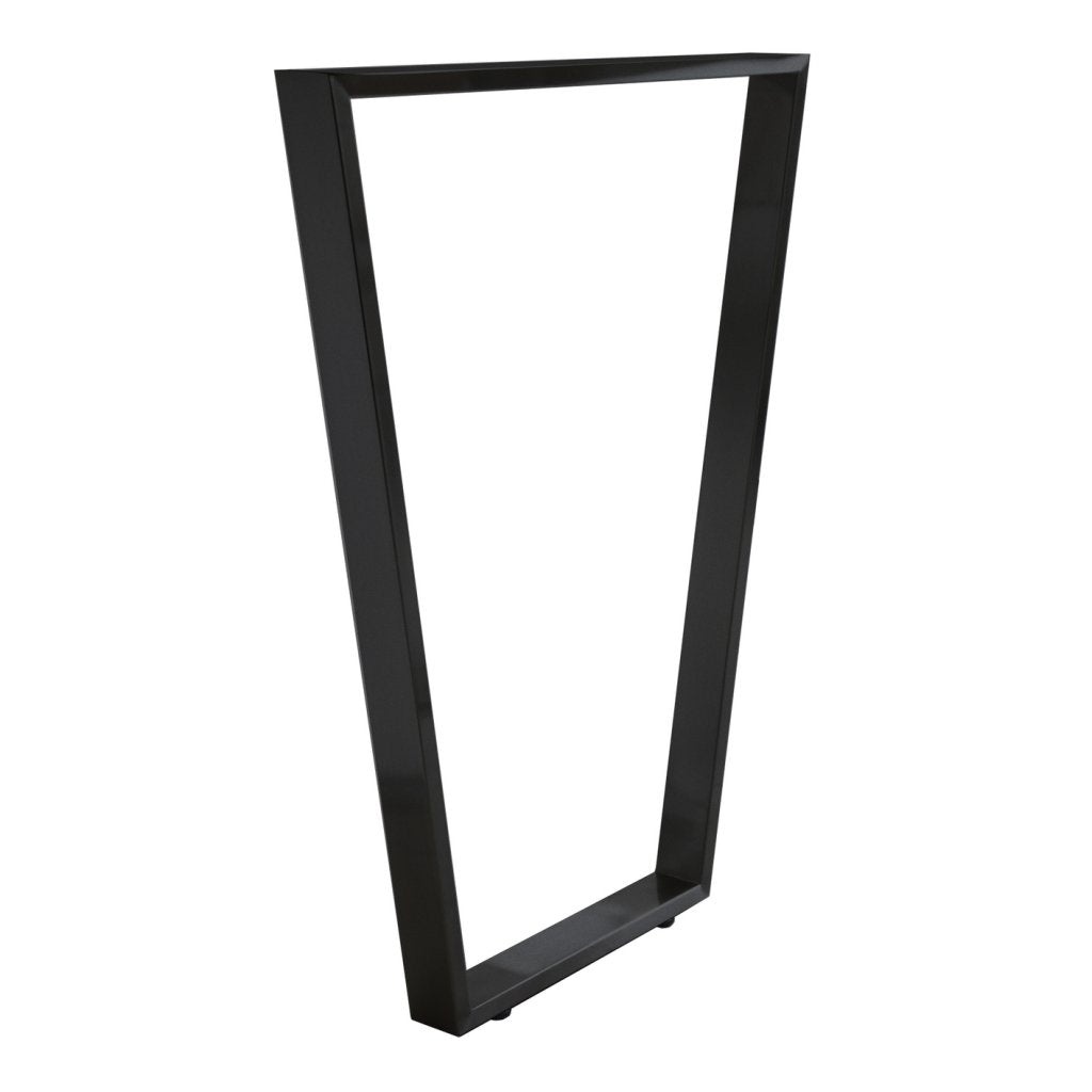 Pied trapèze - H. 920mm - finition noir mat