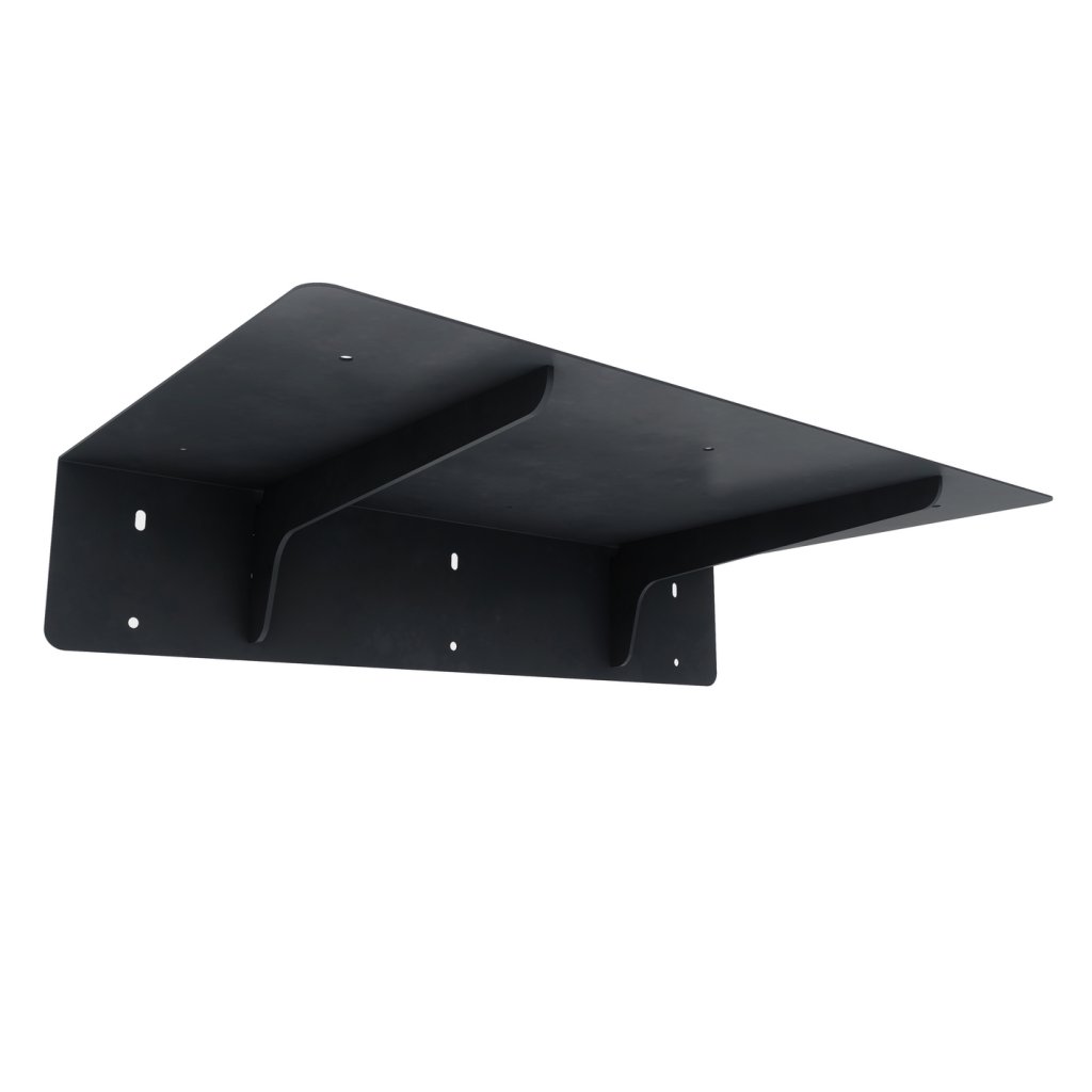Prolongateur de plan de travail et de snack PLAK - 450x250mm - Finition noir mat