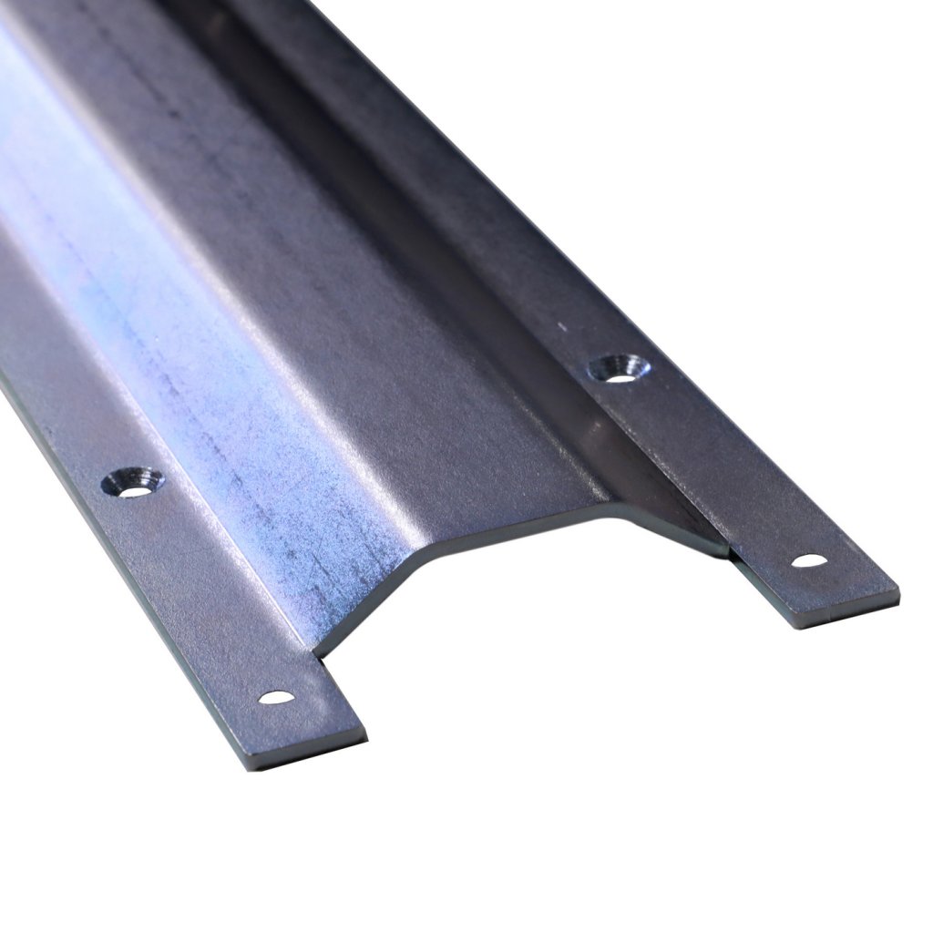 Raidisseur de plan de travail-Finition acier zingué- L.1448mm-Ep.2mm