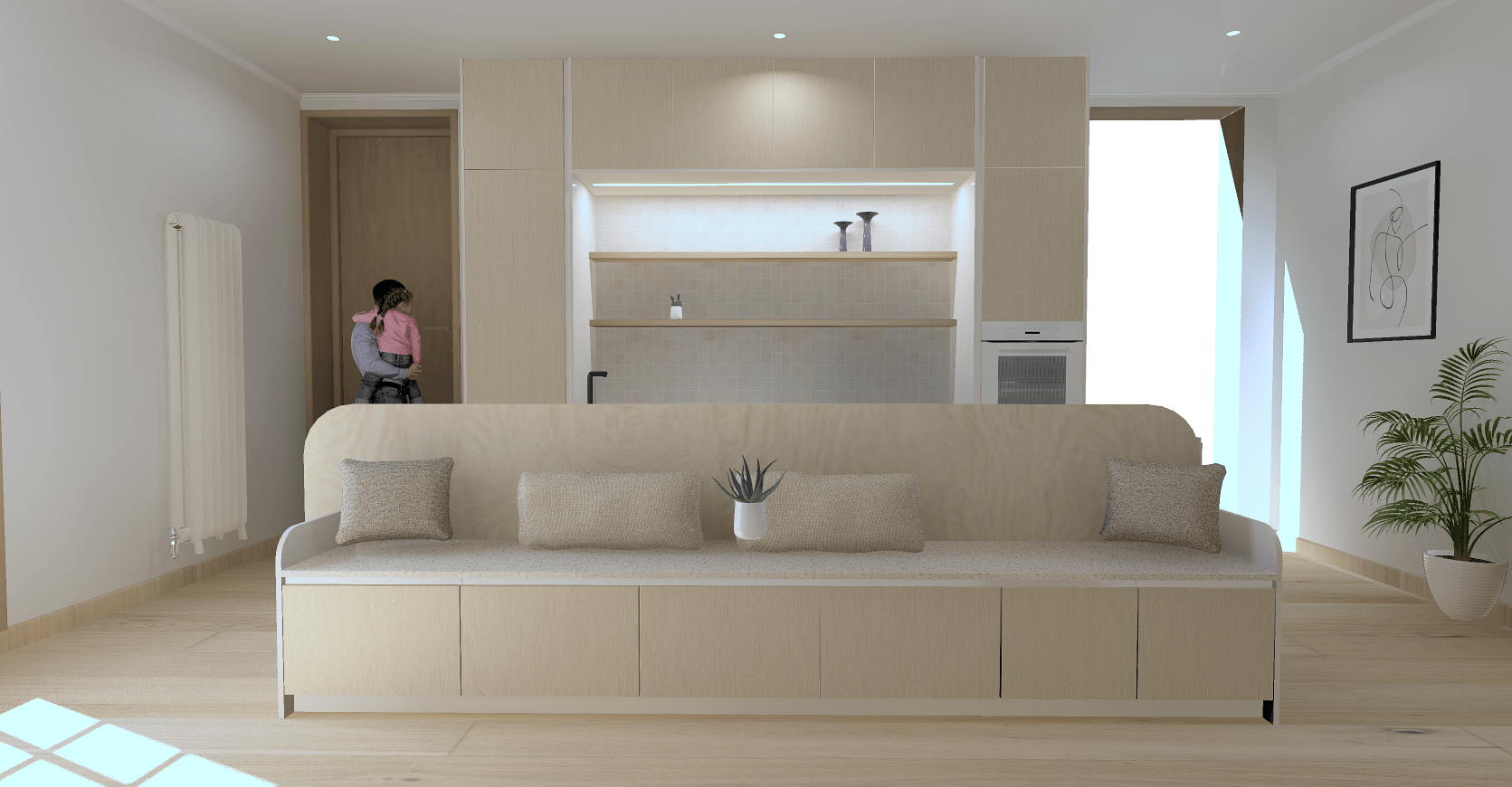 maximiser rangement sus banquette cuisine