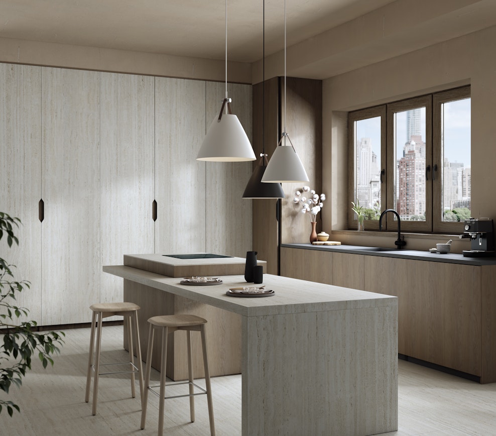 Revêtement de sol et mural en Dekton Tk06 Marmorio (en m²)