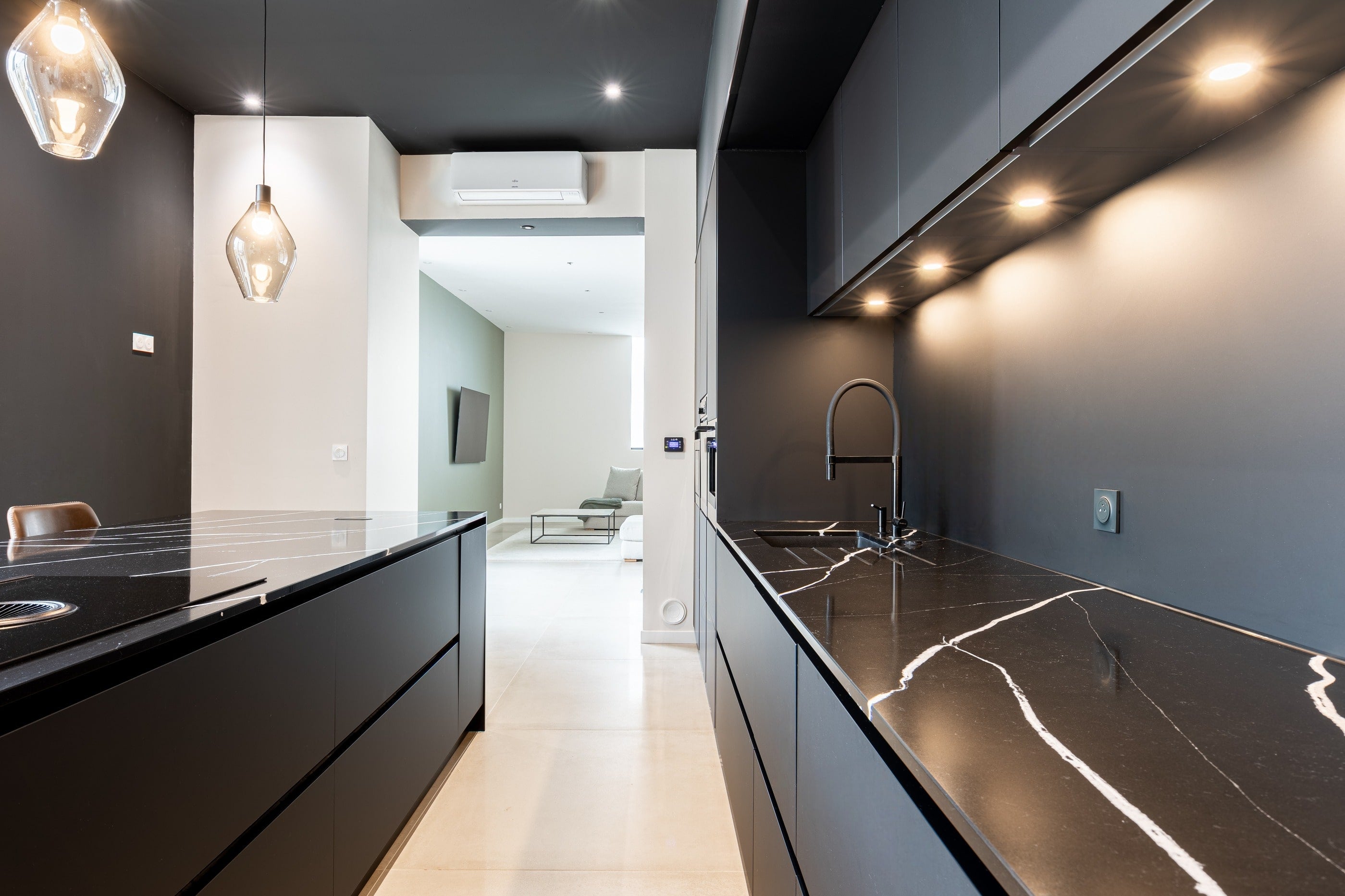 Réalisation mitigeur bradano tanaro all black