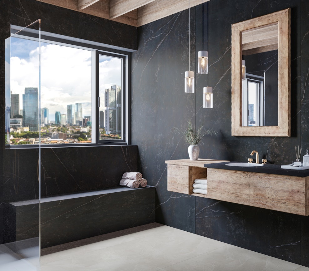 Revêtement de sol et mural en Dekton Kelya (en m²)