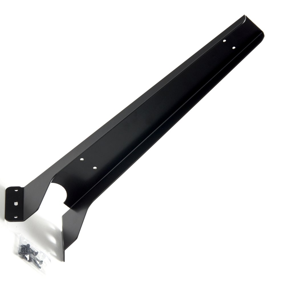 Renfort d'angle PLAK-A long 474 mm noir mat