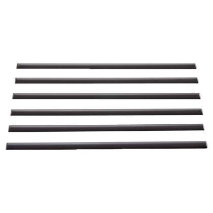 'Repose-casserole' noir-Ep.4mm-Composé de 6 baguettes de 296mm-Pose sans usinage